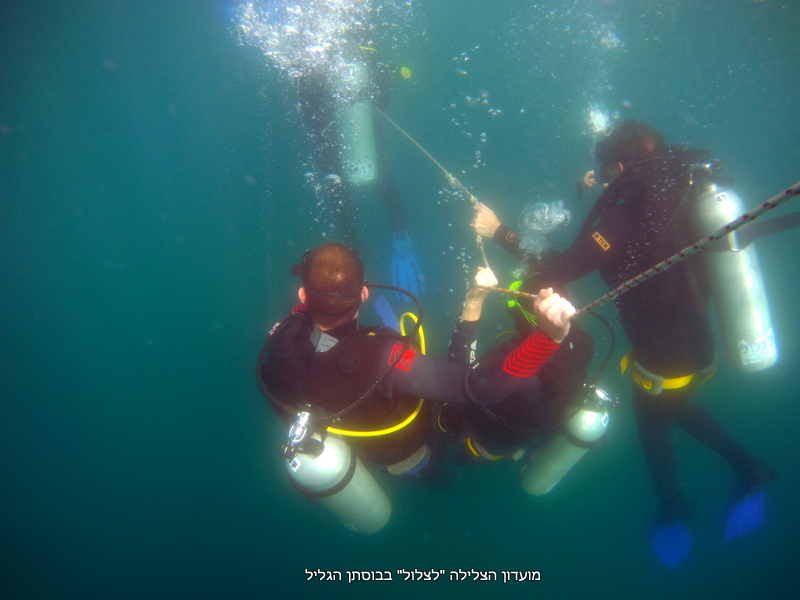 צלילות לקניון אכזיב